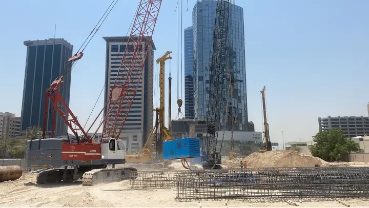 Начались свайные работы для проекта Cavalli Tower в Дубае