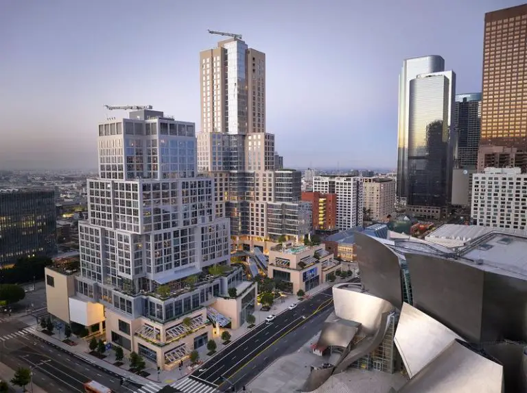 Konstruksie van US$1 miljard Grand LA-hotel voltooi, Los Angeles
