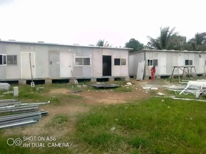 Les logements de Johnsonville pour les rapatriés libériens sont presque achevés