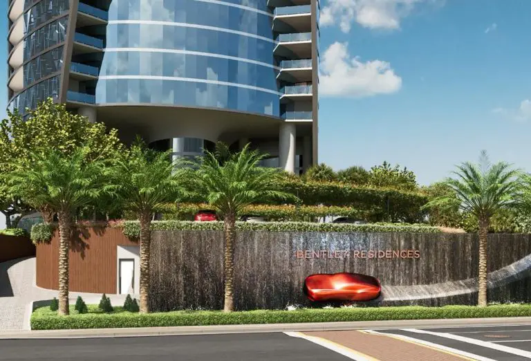 Les plans dévoilés pour Bentley Residences en Floride, la première tour de marque Bentley au monde