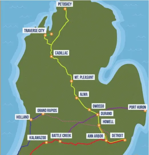 Northern Michigan passenger rail begins 2nd planning phase