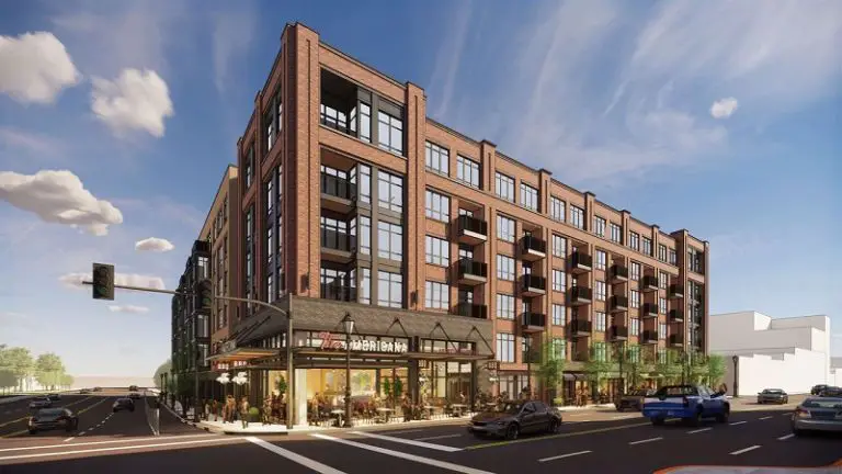 Construction of Bemiston Place multifamily complex in St Louis, Missouri, begins