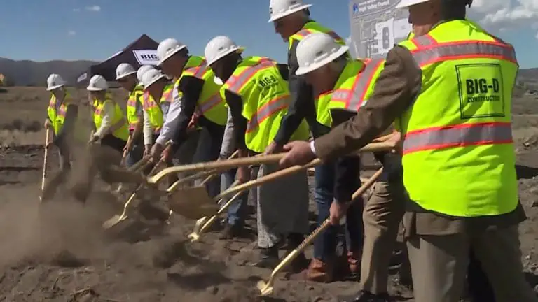 Groundbreaking for the $26M High Valley Transit station in Utah