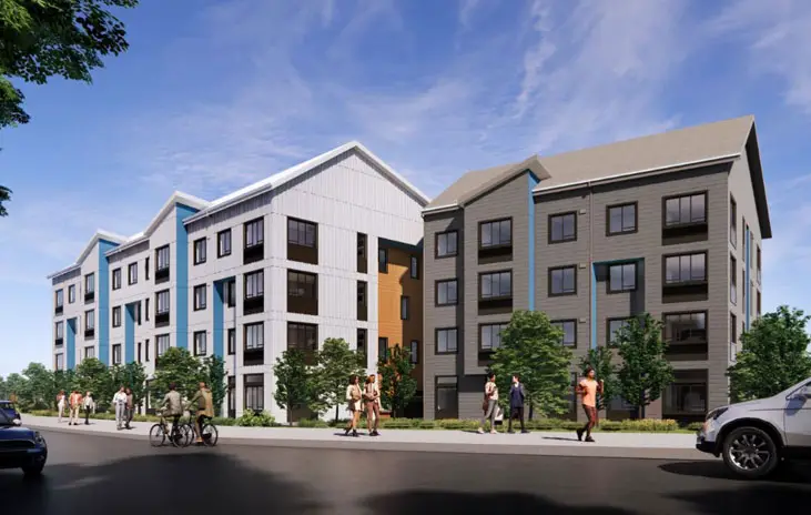 BRIDGE Housing legt den Grundstein für die Goldcrest Apartments in Oregon