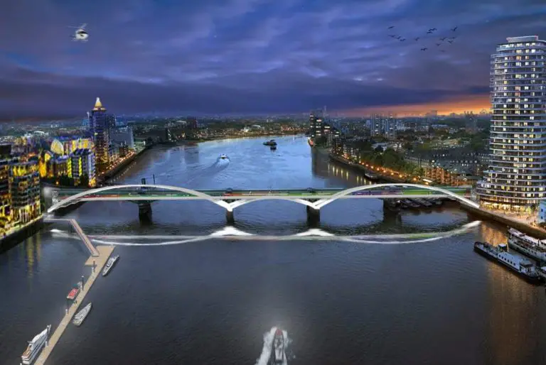 Los ayuntamientos de Londres se unen para la construcción del puente Cremorne
