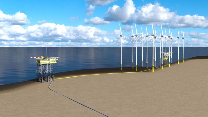 Kuzey Denizi'nde 1. elektrikli ONE-Dyas N05-A gaz üretim platformunun inşası için sözleşme imzalandı