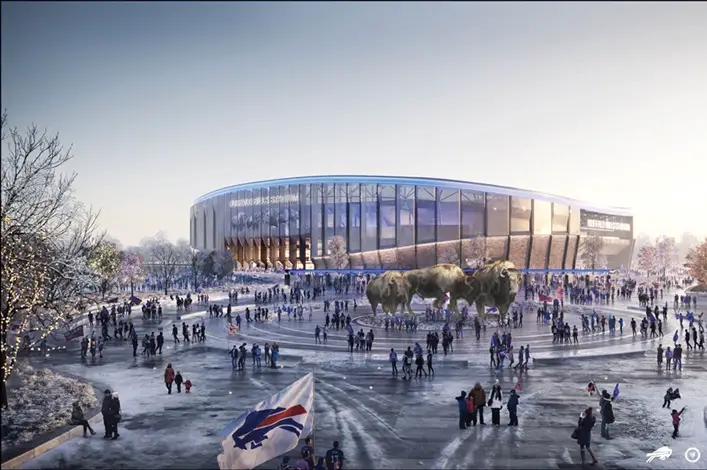Le Buffalo Bills NFL Stadium sera développé à New York