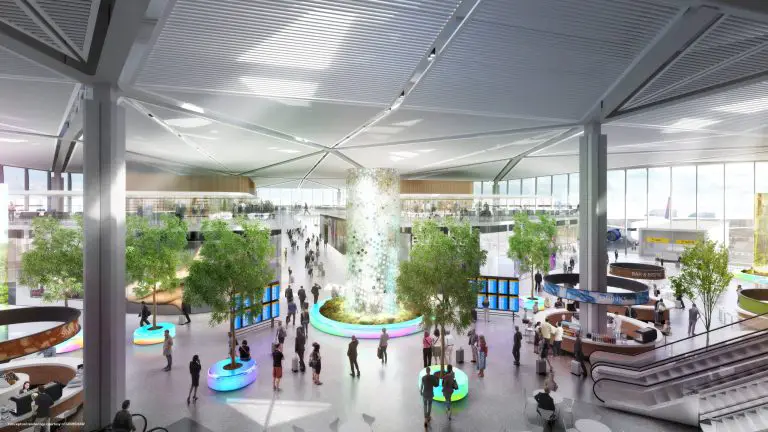 Newark Havalimanı Terminal A'nın I. Aşaması New Jersey'de açılıyor