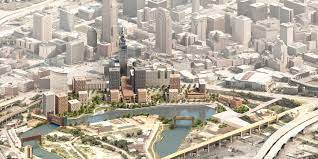 Les plans du projet Cuyahoga Riverfront à Cleveland, Ohio, dévoilés