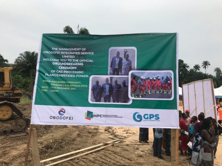 Ijaw-Führer begrüßen den Bau eines Gasprojekts in Adagbabiri