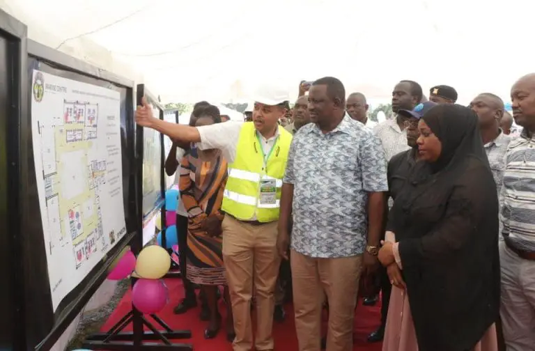 Construction of regional maritime transport and port logistics institute in Kwale, Kenya, begins