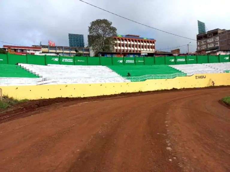 Der Bau des Embu Moi-Stadions in Kenia soll bis Mitte dieses Jahres abgeschlossen sein