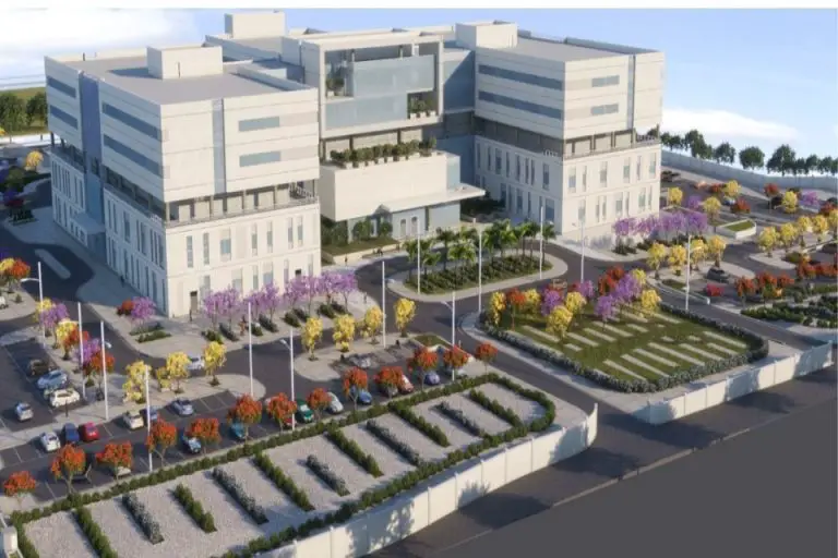 Darlehen in Höhe von 162 Millionen US-Dollar für den Bau des Krankenhauses New Kilamba in Angola