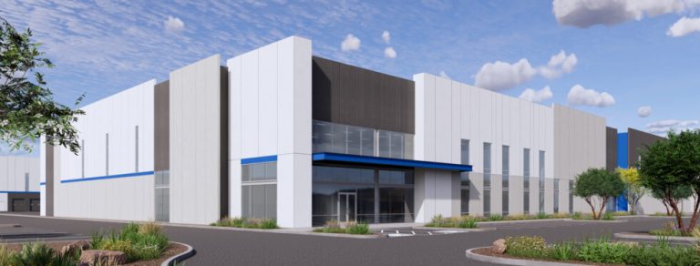 Der Bau des Palm Logistics Gateway Center in Mesa, Arizona, beginnt
