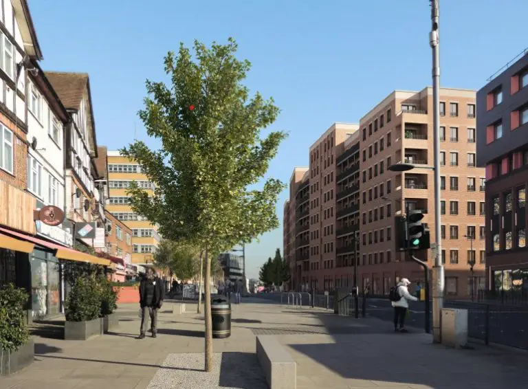 Pläne für ein Projekt mit gemischten Eigentumswohnungen in Wembley genehmigt