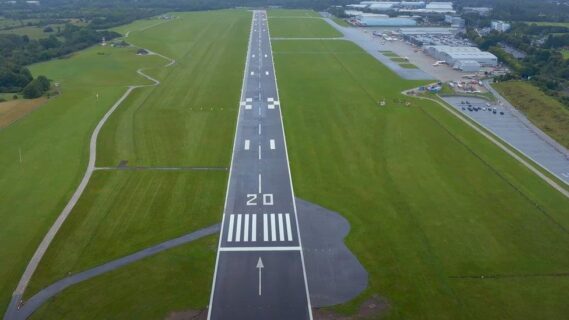 Southampton Airport successfully completed and officially opened its long-awaited 164-meter (538-foot) runway extension.