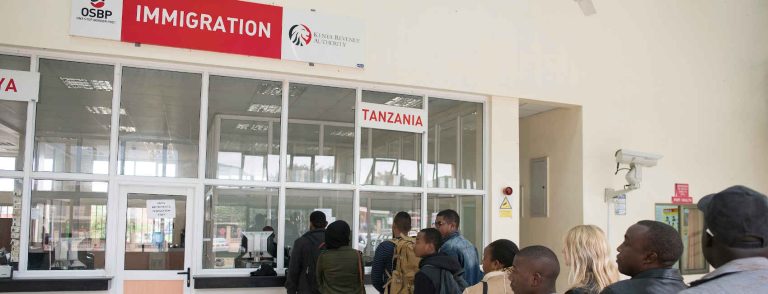 Pläne für den Bau einer Einwanderungsbehörde in Kenia/Tansania laufen