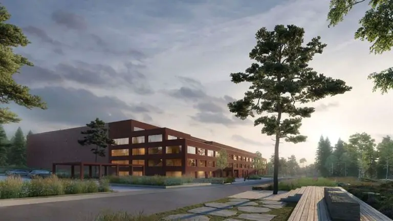 Un promoteur va construire un nouveau bâtiment des Archives nationales à Härnösand, en Suède