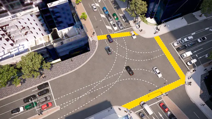 3.8-Millionen-Dollar-Projekt zur Modernisierung der Melbourne-Kreuzung in Southbank, Australien, abgeschlossen