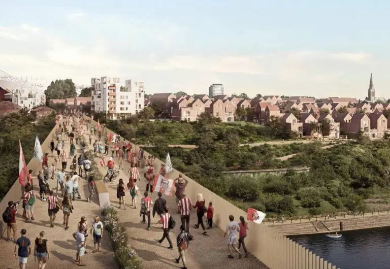 Auftrag für Sunderlands intelligente Fußgänger- und Fahrradbrücke erhalten