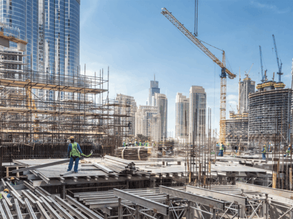 Al Habtoor Tower construction project