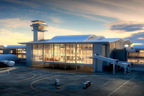 Midfield Satellite Concourse South Delivered On Time and On Budget at $421 Million