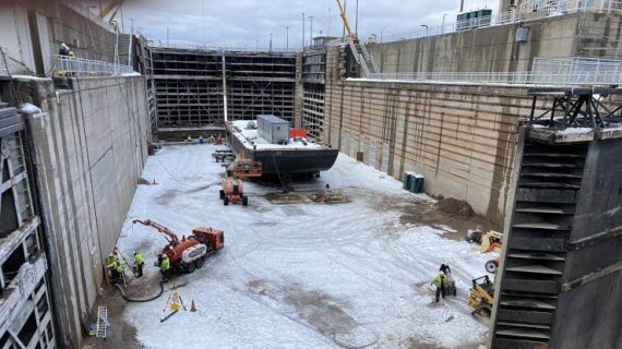 Soo Lock Construction Project