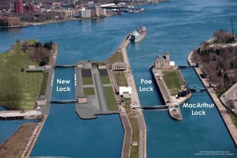 Soo Lock Construction Project