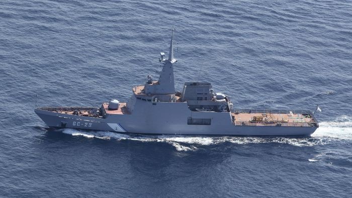 Bau eines Patrouillenboots der Königlichen Marokkanischen Marine