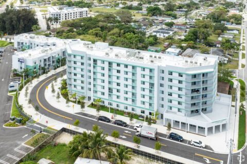Meridian Point at Goulds Station is nearing completion in Cutler Bay Florida