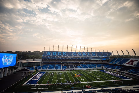 Turner, KU Celebrate Opening of $400M David Booth Kansas Memorial Stadium