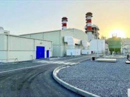 Desalination facility in Oman