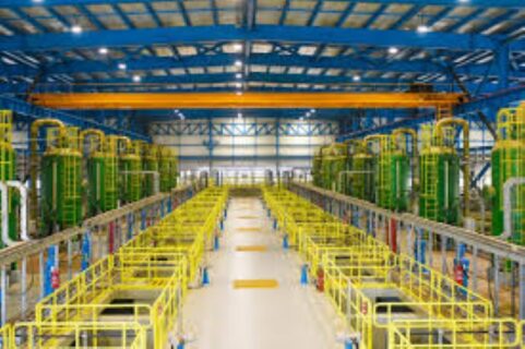 Desalination plant in Oman