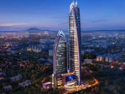 What is the tallest building in Africa by 2050?
