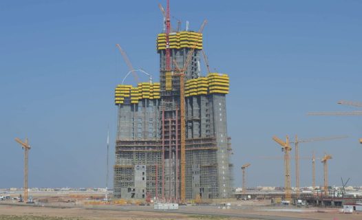 Why is Jeddah Tower on hold?