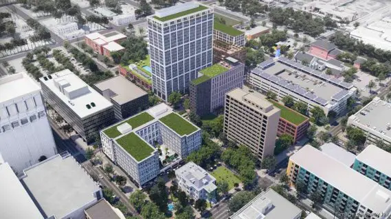 $500 million mixed-use development in the North Core area of Jacksonville rendarings