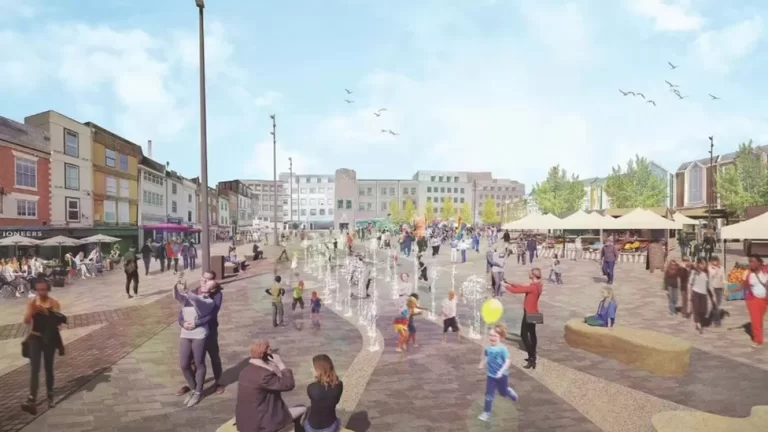 Northampton erhält 33 Millionen Pfund teure Neugestaltung des Stadtzentrums