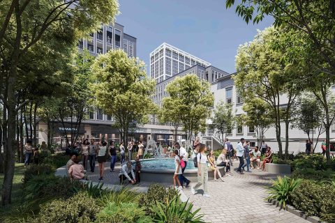 $500M mixed-use development in the North Core area of Jacksonville renderings