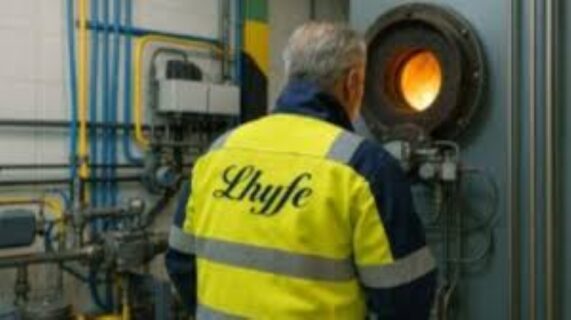 Lhyfe green hydrogen plant project in Spain