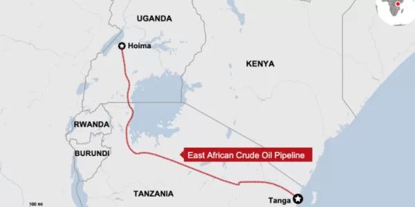 World’s Longest Heated Oil Pipeline