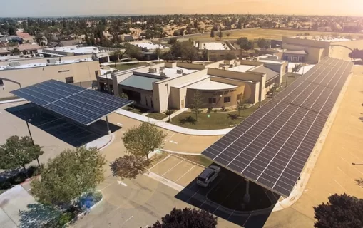 The Mesquite Canadian solar plant