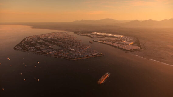 The comprehensive dredging operation successfully widened and deepened the port’s main access channel.