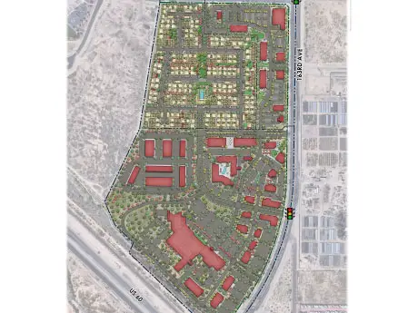 Asante Trails will include a build-to-rent community, retail space, and a medical facility.