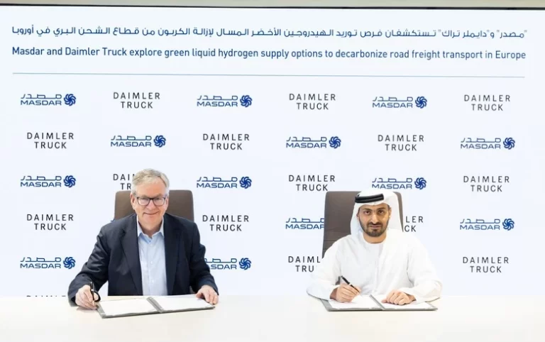 Daimler Truck to purchase liquid hydrogen from Abu Dhabi