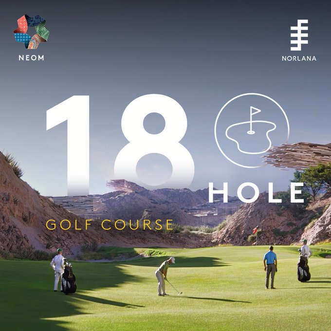 18-hole signature golf course
