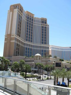 The Palazzo is the third tallest building in Nevada at 642 feet tall