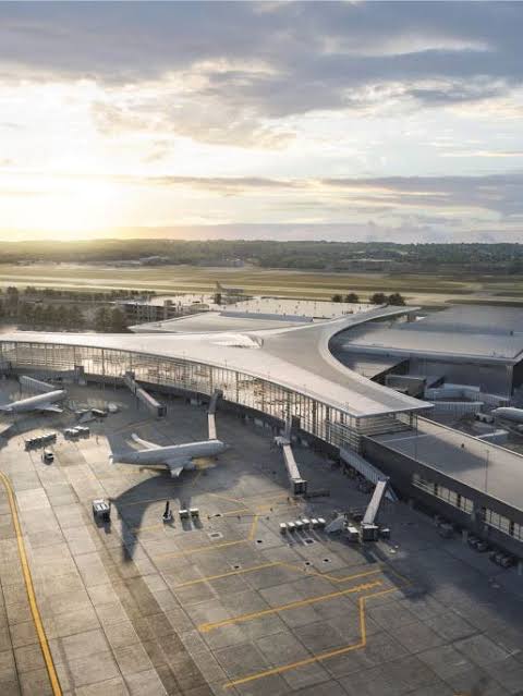 John Glenn International Airport Terminal Rises While Existing Terminal Stays Open