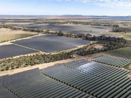 The Mokoan Solar Farm is located in the Hume region of Victoria.