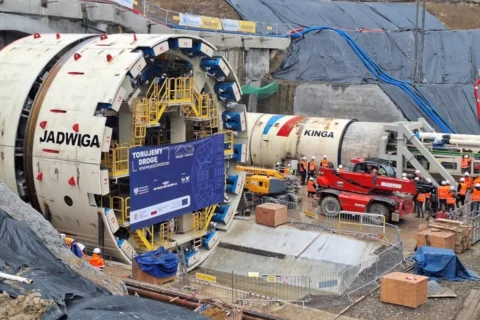 TBM Jadwiga Breaks Through at Mordarka Marking Key Milestone in Poland's EUR 4 Billion Rail Corridor