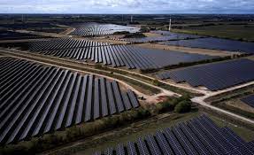 Le parc solaire d'Australie